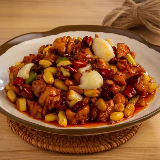 荔枝宫保鸡丁 Kung Pao Chicken with Lychee